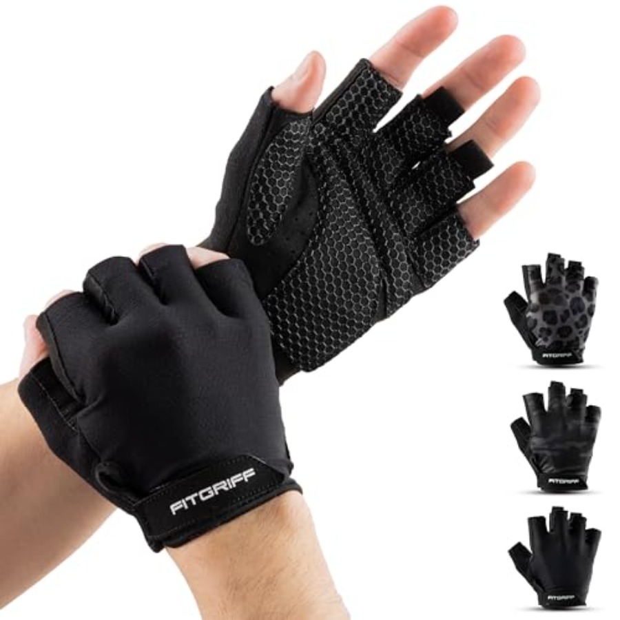 ®   남녀공용 패딩 운동 장갑 - 손가락 없는 헬스  - Weightlifting Gloves 리뷰 및 가격