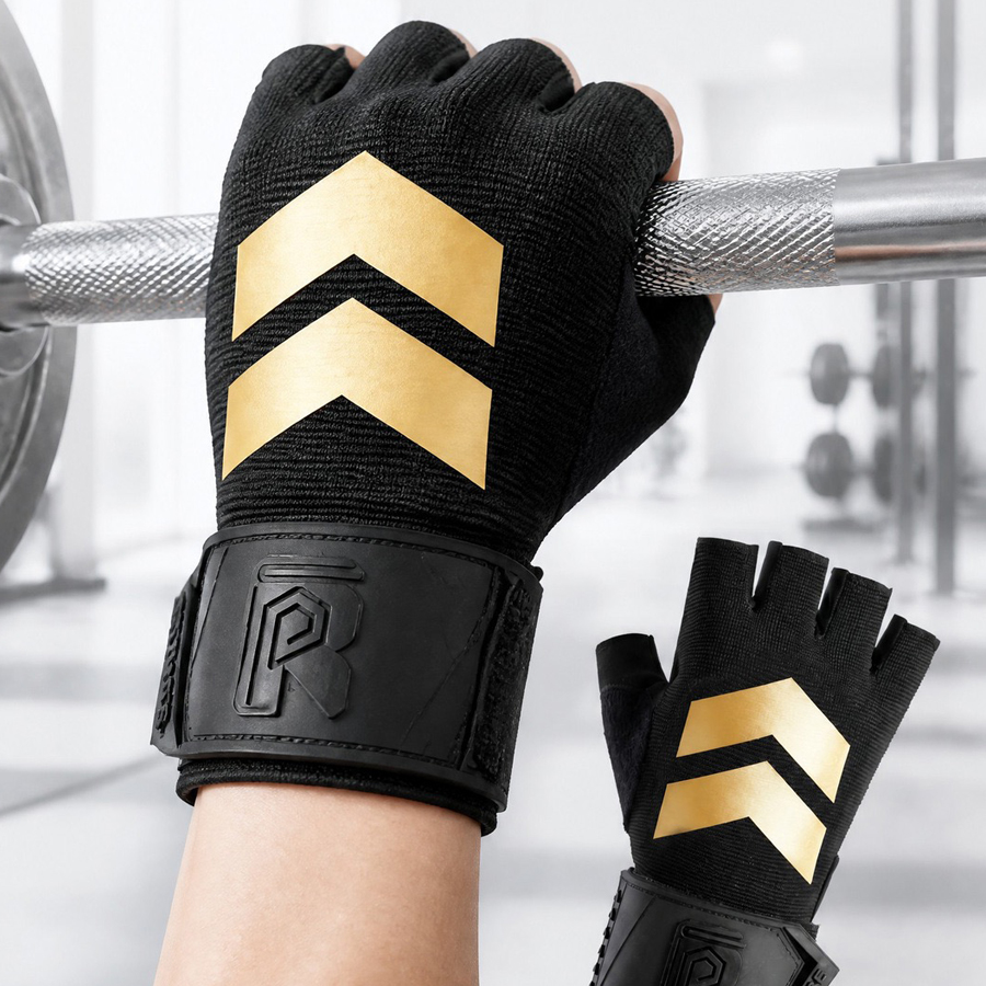 남녀공용 손목 보호 기능이 있는 하프 핑거 피트니스 장 - Weightlifting Gloves 리뷰 및 가격