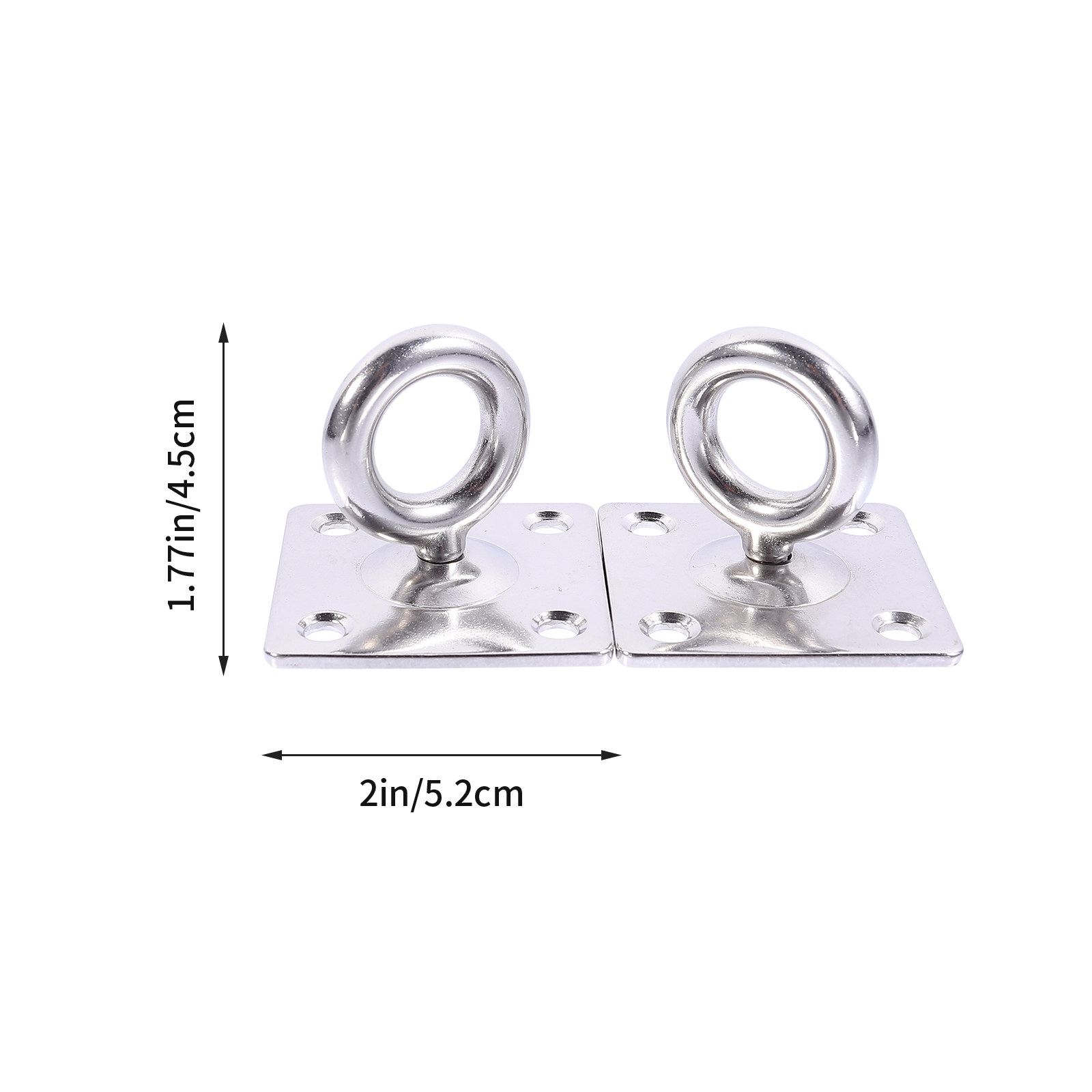 2개입, 천장에 매달 수 있는 M8 스테인리스 스틸 패 - Gymnastic Ring 리뷰 및 가격